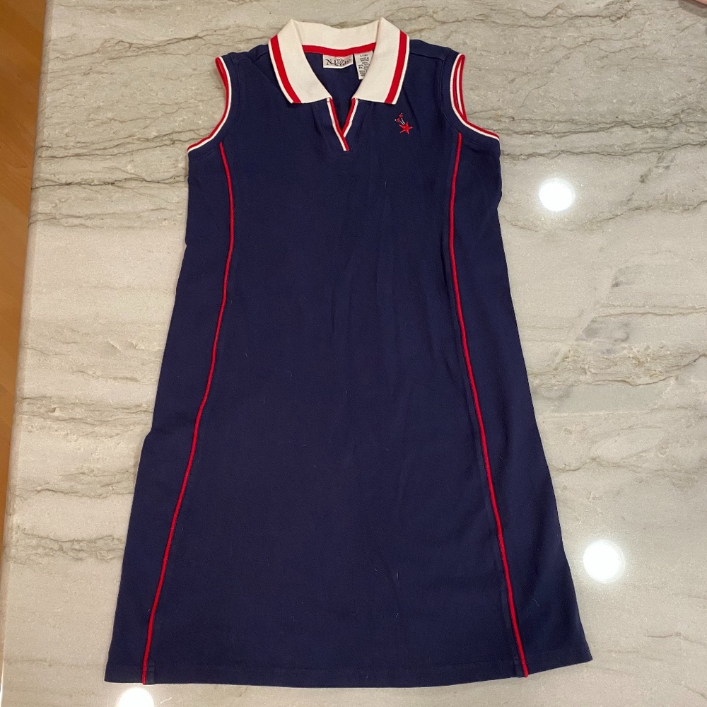 Nordstrom Kids Red White and Blue Polo Dress / 4th of July